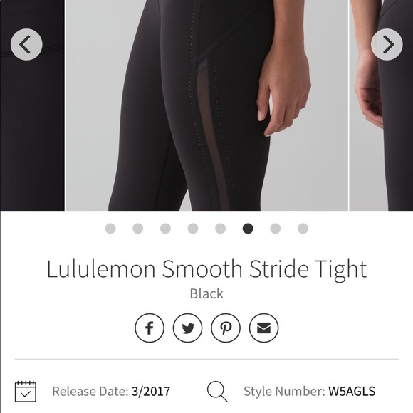 Lululemon smooth stride tight - Picture 7 of 7